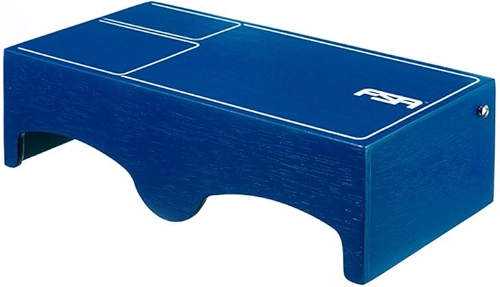 Cajon de Colo com Bongo Acoplado Híbrido 2 em 1 Encaixe Para Correia Profissional Com Captação Plug and Play CAJON DE COLO HIBRIDO AZUL FCB22