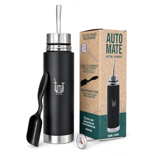 Mate Listo Automate Self-service system for Yerba Mate includes two gifts 500 ml stainless steel