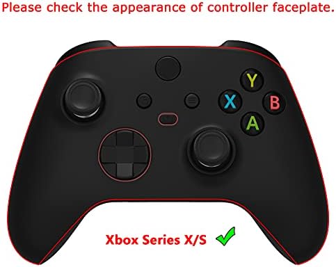 eXtremeRate Custom Shell for Xbox Series X & S Controller - Revitalize Your Controller - Impression US Flag Replacement Cover Front Housing Cover for Xbox Core Controller [Control NOT Included]
