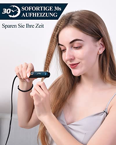 CkeyiN Mini Kreppeisen für 20mm Locken und Crimper-Effekte