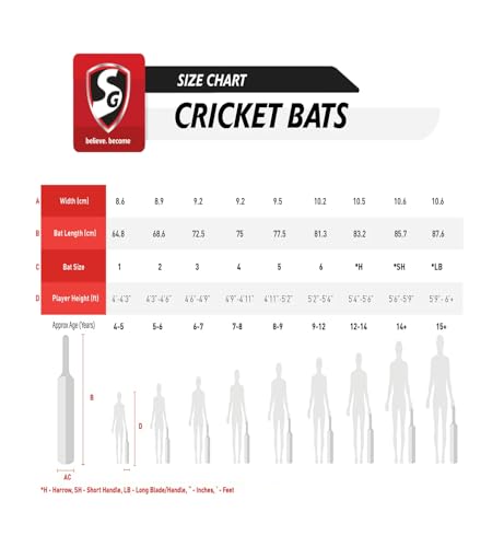 Image of SG RSD Xtreme English Willow Cricket Bat (Color May Vary)