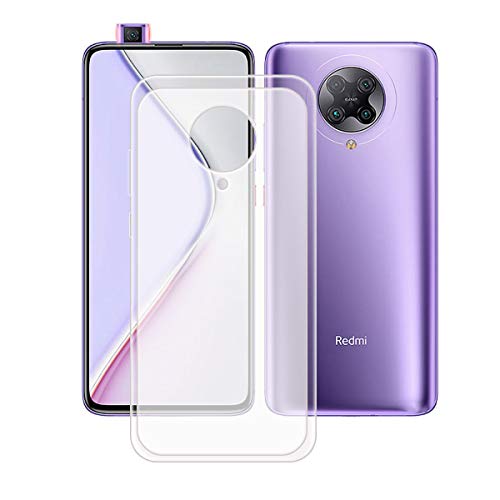 YZKJ Case for Xiaomi Poco F2 Pro,Shock-Absorption Light but Durable Soft Gel Translucent TPU Silicone Protection Case Cover for Xiaomi Poco F2 Pro (6.67