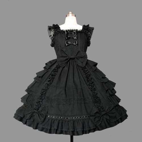 Girls Sweet Lolita Dress Princess Lace Court Skirts Cosplay Costumes - Image 2
