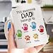 LOVELYPOD Custom Dad Mug with Kids Names, Father's Day Gift, Papa Mug for Men, Coffee Cup for Dad, Father's Day Mugs