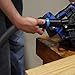 Cen-Tec Systems Assembled Quick Click Dust Separator and 5 Gallon Locking Collection Bin with Caster Dolly and Power Tool Adapter Set with 30 Ft. Hose