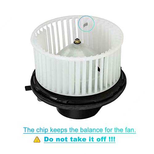 700191 HVAC Heater Blower Motor Replacement for Chevy Silverado Suburban 1500 2500 GMC Sierra Yukon XL 1500 2500 Cadillac Escalade Replaces # 75748, 89019320, 89019301 - Thumbnail 6