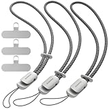Libera Tus Manos y Muévete Libremente: Cuando estás ocupado, este cordón te permite liberar fácilmente tus manos sin preocuparte de dónde poner tu teléfono móvil. No sólo le resultará cómodo comprobar sus notificaciones y atender llamadas en cualquier momento, sino que también evitará que su teléfono se resbale o se lo roben, garantizando que su dispositivo esté siempre seguro y protegido en su mano, ¡dándole más confianza y tranquilidad cuando esté al aire libre o en el trabajo!
