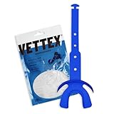 Vettex Double Mouthguard with Lip Protection, Royal Blue