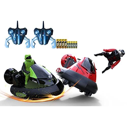 Think Gizmos TG637 - Bump 'n Eject Bumper Cars - Jeu de jouets télécommandé multijoueur 2.4Ghz pour enfants