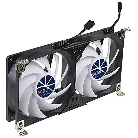 Ventilador Doble para Frigorífico Titan (90mm) Cover