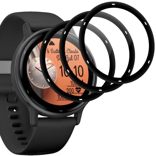 Joeyu (3 Stück) Panzer Schutz Glas für Garmin Vivoactive 5displayschutz9H Härte Anti-Schock Blasenfrei Kratzfest schutzfolien