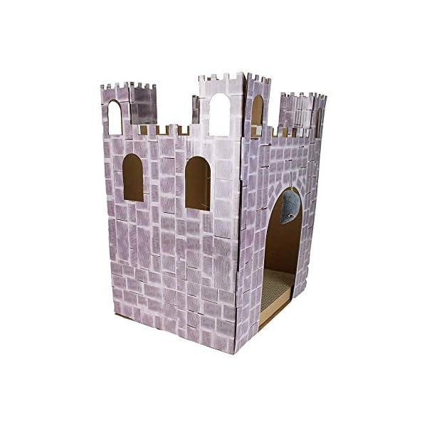 Midlee castle cat scratcher house - image 3