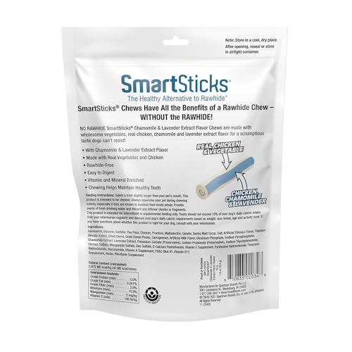 SmartSticks Chamomile and Lavender Flavor. 16sticks (Packaging May Vary)