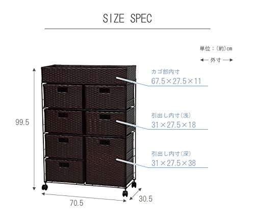 Amazon.co.jp: ランドリー周りにたっぷり収納 ランドリー