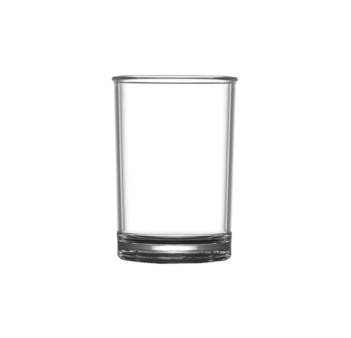 We Can Source It Ltd - Clear Polycarbonate 6oz Elite Premium Hiball Glass - Virtually Unbreakable - Pack of 4