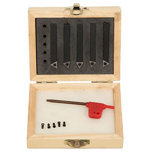 Set de 5 herramientas indexables de torneado 1/4in miniatura 2