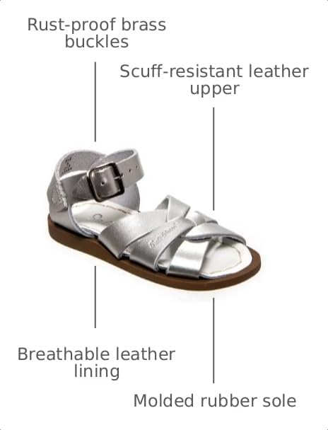 Image of Salt Water Original Little Kid Leather Sandals
