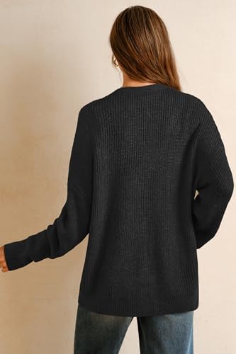 Arach&Cloz Women's Mohair Wool Blend Fall Chunky Business Cardigan Sweaters 20254