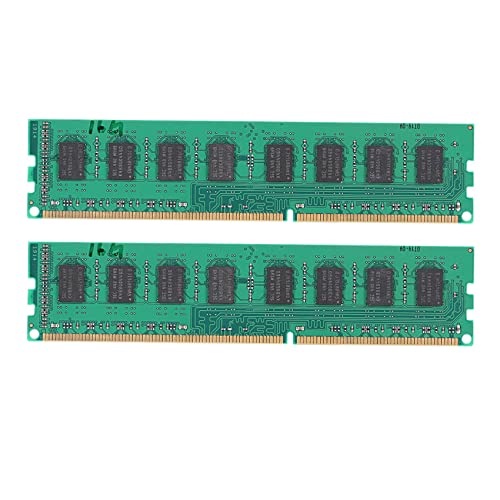 Uikdjgu 2X DDR3 16GB 1600Mhz DIMM PC3-12800 1.5V 240 Pin Memoria de Escritorio RAM No ECC para AMD Socket AM3 AM3 + FM1 FM2 Placa Base