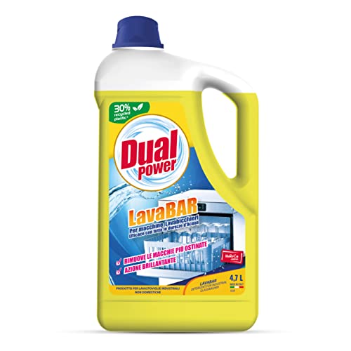 Dual Power Lavabar - Limpiador HACCP para lavavasos industriales con sistema de dosificación automática