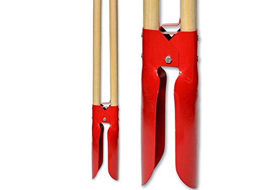 Preisvergleich Produktbild Zaun-Nagel Lochspaten Erdlochausheber - klein, rot