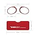 DIDINSKY Gafas de lectura sin patillas graduadas para hombre y mujer transparentes....