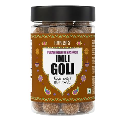 Image of HARIBAS Imli Laddu 300gms Tasty Natural Digestive Candy Pops /Churan Goli