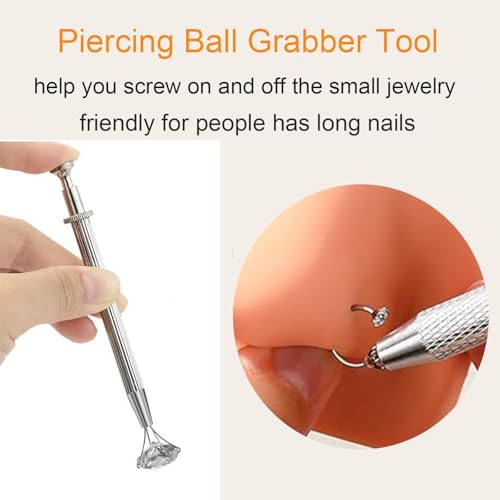 MODRSA 3pcs Gold Horseshoe Nose Ring 20g Double Gem Horse Shoe Nose Ring Hoop for Women Surgical Steel Half Hoop U Shape Double Stud Tragus Earring Hoops Helix Piercing Jewelry Septum Rings 20 Gauge - Image 3