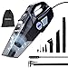 WOSCHER Woscherr 578D Car Vacuum Cleaner 2in1 & Tyre Inflator for Car and Bike 150 PSI |120 Watt Car Vaccine Cleaner High Power 5500PA Handheld|LED Light| Auto Shut Off| Wet/Dry Use