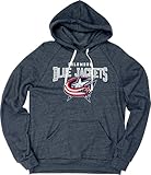 Columbus Blue Jackets NHL Officially Licensed Tri-Blend Hooded Sweatshirt High Sticking, X-Large