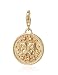 Produktbild Thomas Sabo Damen Herren-Charm-Anhänger Sternzeichen Zwilling Charm Club 925 Sterling Silber vergoldet 1654-414-39