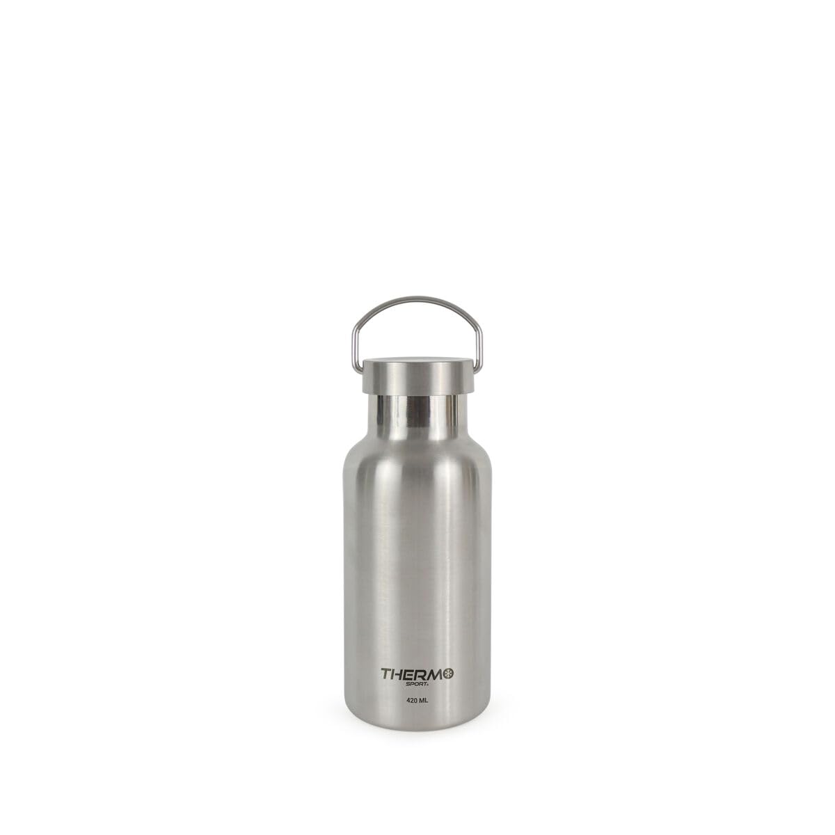 ThermoSport 420ml Steel Thermal Bottle with Handle, Multicoloured, 420 ml