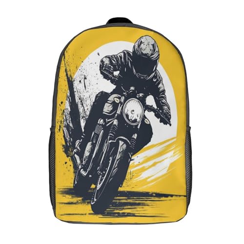 Sac à dos moto pour l'école primaire avec sa grande capacité de 43 cm