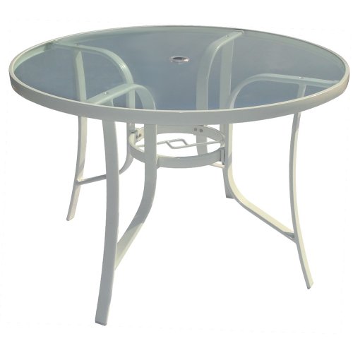 Fantasy Dining Table Color: White