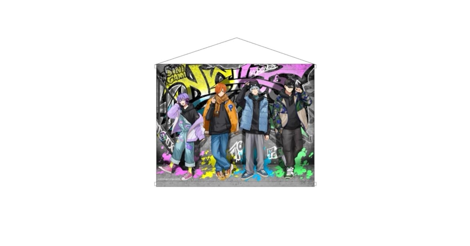 r*a日常組×ZOZOTOWN ぺいんと ストール しにがみ ポストカード セール】日常組×ZOZOTOWN ぺいんと ストール（ストール/ショール