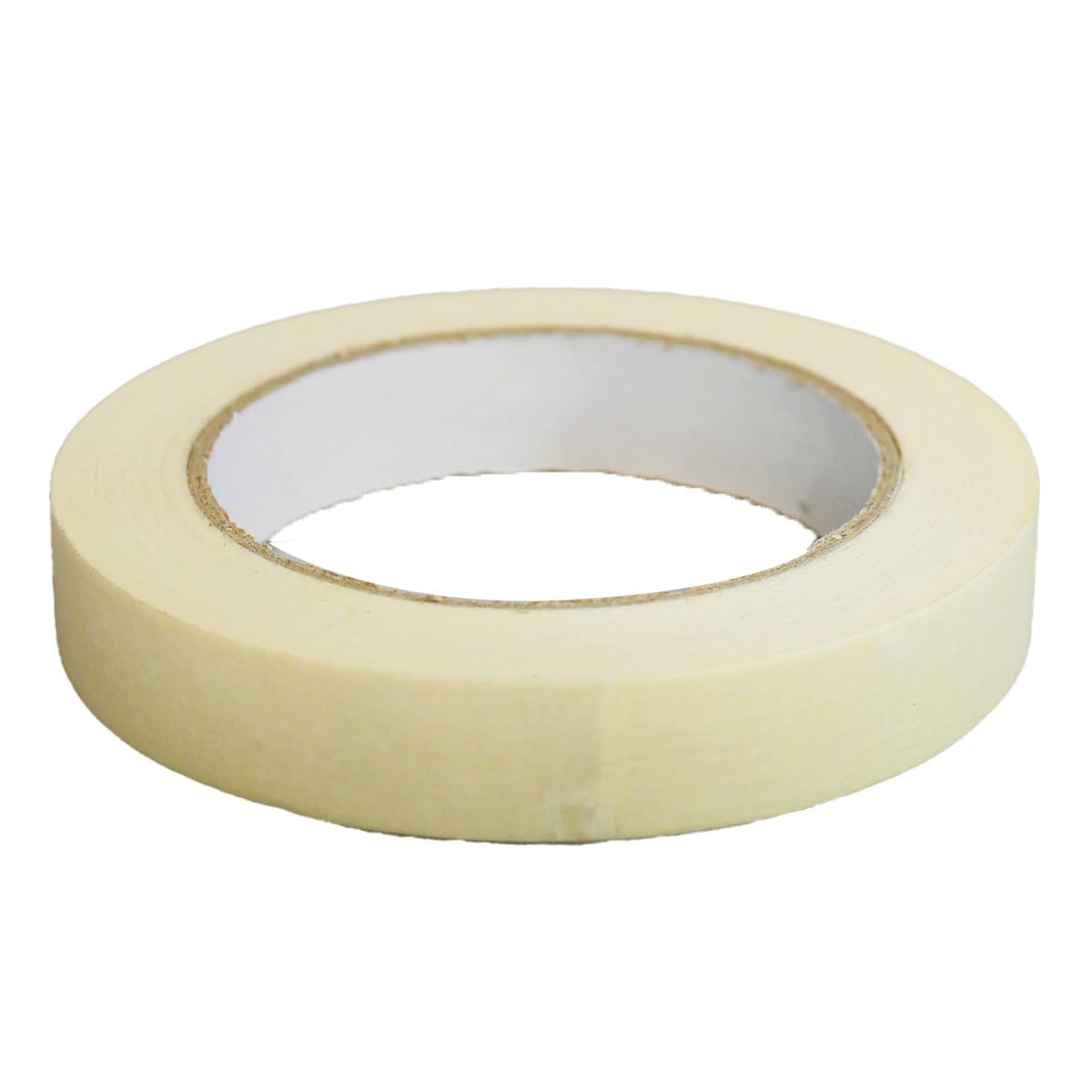 Lote de 36 Cintas adhesivas de enmascarar 25 mm x 50 m hasta 80° - Rollo de enmascarar para pintar TECPLAST