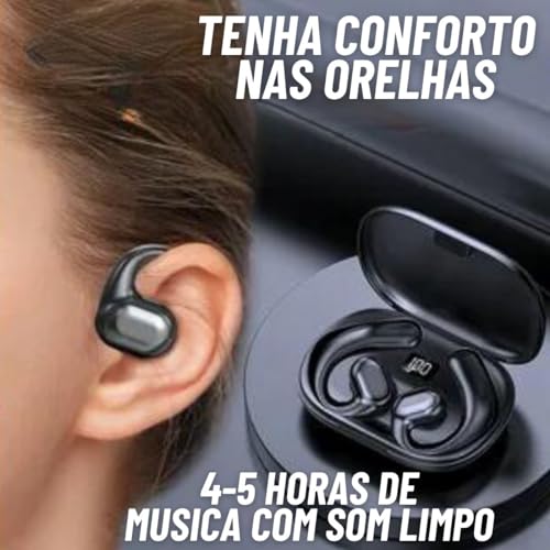 Fone Sem FIo Bluetooth Onyon Par Esportivo 365A Exercicios Wireless Academia Redução Ruido