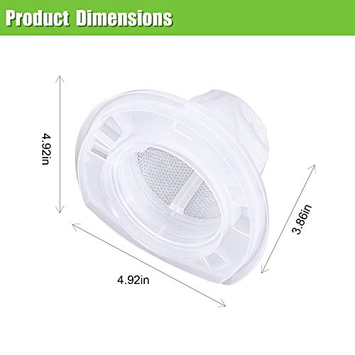 10 Pack Replacement Vacuum Filters For Black And Decker Vf110 Dustbuster Cordless Vacuum,Compatible With Black And Decker Hand Vacuums Chv1410L Chv1210 Chv1410 Chv1510 Part 90558113. #TOP3