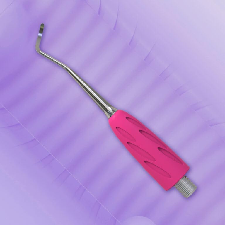 STALEKS PRO by Natury Nails Pusher Curette Interchangeable Part Stainless Steel and Silicone Sterilisable Pedicure GUMMY Combo (UNIQ 31) - Image 4