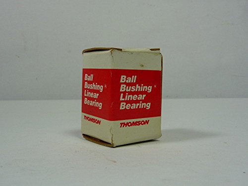 Thomson A101824, Ball Bushing Bearing, Precision Steel, A Grade, Closed, for end supported applications; use with 0.625 in Diameter Shaft, Class S