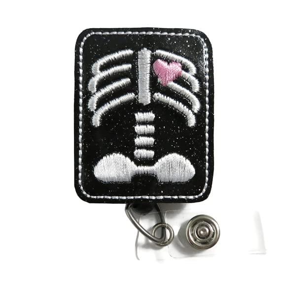Radiology Badge Reel, XRay Tech Name Badge Holder, Cute