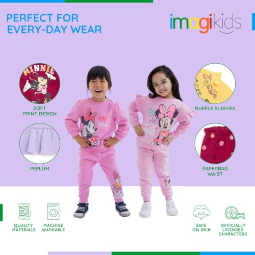 Disney Winnie the Pooh 2-Piece Sweatshirt and Pants Set Yellow 3-6 Months - image 3