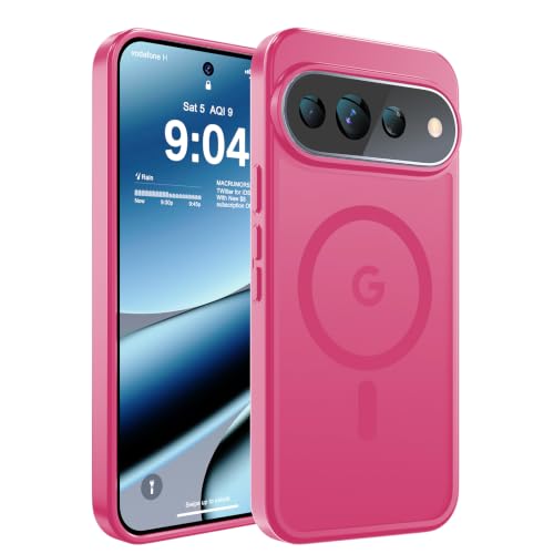 Image of WRJ Magnetic for Pixel 11 Pro XL Case Fit for Pixelsnap, Hot Pink