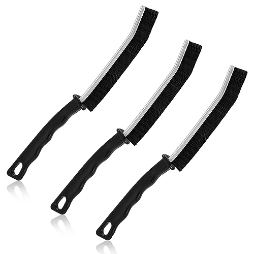 3pcs Gap Cleaning Brushes, Multifunctional Cleaning Brush Practical Crevice Cleaning Brush Dead Corners Detail Cleaner Brush for Bathroom Kitchen Tile Window Slot
