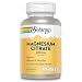 Solaray Magnesium Citrate 400mg | Nutritive Support for Healthy Heart, Muscle, Nerve & Circulatory Function | Chelated for Absorption | 90 Count