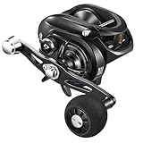 Piscifun Alijoz 400 Baitcaster Fishing Reel, 35Lbs Max Drag Aluminum Alloy Frame Baitcasting Reel, 8.1:1 Gear Ratio Freshwater and Saltwater Low Profile Casting Reel for Musky, Black Right Handle