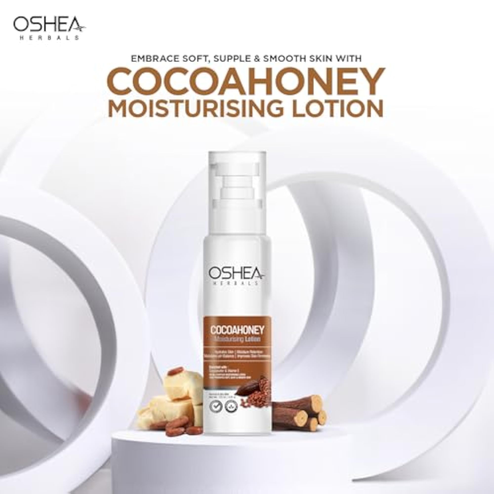 Herbals CocoaHoney Moisturizing Lotion, 24Hrs Hydration