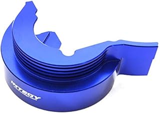 Integy RC Model C28813BLUE Billet Machined Alloy Gear Cover for Traxxas 1/10 E-Revo 2.0