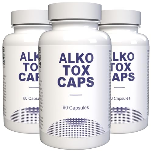 Alkotox - 180 cápsulas (3 x 60 cápsulas), 3 unidades