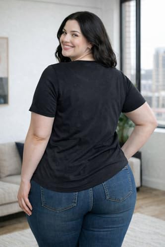 Image of In Love Women's Graphic Printed Cotton Plus Size Longline T-Shirt | Cotton fabric - soft longline T-shirt with easy plus-size fit